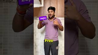 Free Zepto 😱 #shorts #viralshort #free