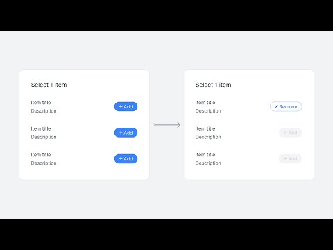 Create logic for selecting max items in Figma