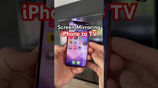 Screen Mirroring iPhone to TV!