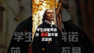 学生问斯宾诺莎：命运是不是注定的 #哲学故事