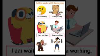 Action Verbs Vocabulary In English With Sentences | Action Verbs For Beginners | Daily Sentences