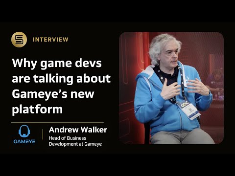 A conversation with Andrew Walker, Head of Business Development at Gameye | GDC 2024