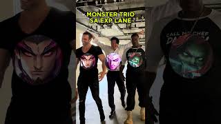 Trio Monster in Exp Lane 🔥 #MLBB #MobileLegendsBangBang #MLBBCreatorParty #mobilelegends