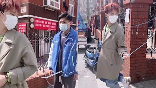 【抖音姐弟不破产】间隔一米，保持距离#Shorts