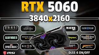 RTX 5060 | 25 Games Tested in 4K | DLSS 4 Off/On