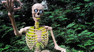 Home Depot Halloween 2025 Ultra App Skeleton Animatronic Unboxing and Review 