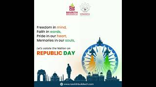 Happy Republic Day |Republic Day Wishes | Navritih Buildtech | Sthapatya Institute