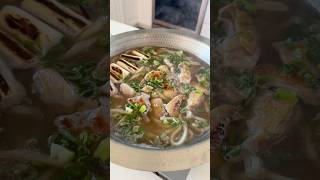 Chicken & Green Onion Udon with Gyokuro Umami Dashi 🍲🥢✨ Recipe & dashi info in comments!