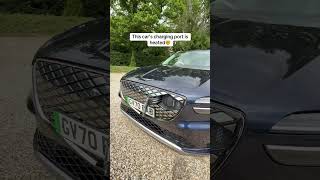 Did you know the Genesis GV70’s charge port is heated?