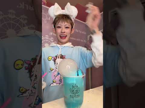 オリジナルドリンク作ってみた🩵