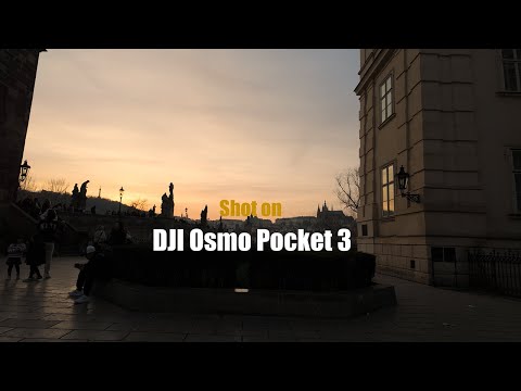 Enchanting Prague at Night - Cinematic 4k | DJI Osmo Pocket 3 | Middle Of the Night Violin