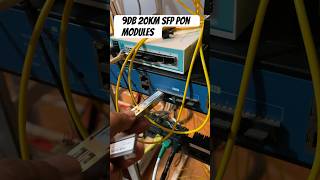 Syrotech 9db 1490/1310 | SFP PON modules 20km  #shots #sfpmodules #syrotech