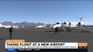 Semi-private jet company, JSX, moves operations to Scottsdale Airport