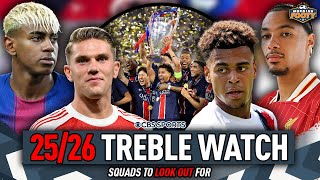 2025 - 2026 TREBLE WATCH 🏆 | Do Barcelona, Arsenal, PSG or Liverpool WIN UCL & More? | Morning Footy