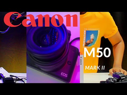 The New launched | Canon m50 mark 2 (2021)India | Mirrorless dslr | Unboxing | accessories | reviews