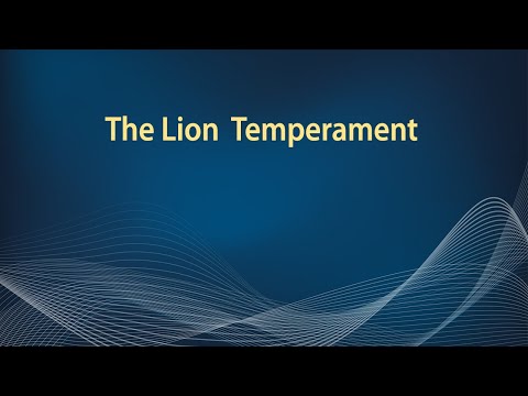 The Lion Temperament