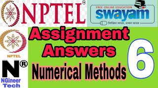 Numerical methods || week 6 assignment 6 answers || Nptel