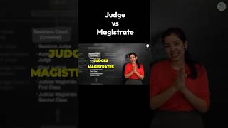 Difference between Judge & Magistrate Explained!🫡