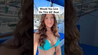 Did I crash this 60’ yacht? #boatlife #yachtlife #boating #boat