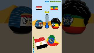 Egypt vs The World Part1 🌍🇪🇬 #countryballs #edit
