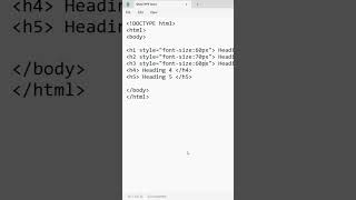 #coding #hello #code #how #programming #web #html #what #how #heading #fontsize #short