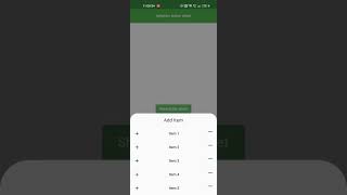 Adaptive Action Sheet