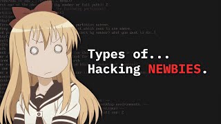 Types of hacking newbies...