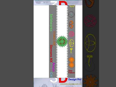 Them Video #Mechanism #3d #engineering #mechanical #design #animation #cad #technology #science