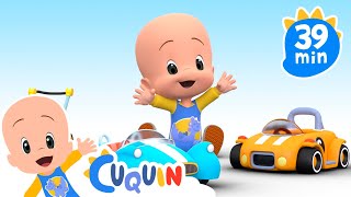 Quickly, Pandabag! Learn vehicles, giant cars and much more with Cuquin | Cocotoons