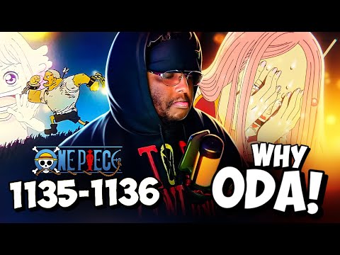 THE END OF THE KUMA BACKSTORY. WHY ODA??🔥ONE PIECE EPISODE 1135 & 1136 REACTION!!