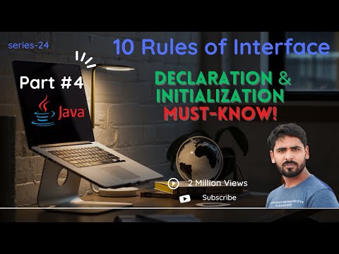Part 4  10 Rules of Interface Declaration & Initialization  #JavaInterface #InterfacesInJava