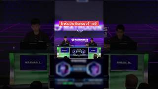Bro is the thanos of math. 2025 MATHCOUNTS National #math #maths #mathcounts #mathtricks #fyp #viral
