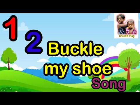 One two buckle my shoe rhymes/Numbers counting Rhymes/kids nursery English rhymes /Rheyaathi1408😍