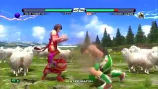 Fast Edd Battle,(Little Mac Punch Out) Steve vs Ana Tekken 6