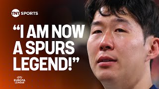EMOTIONAL Son Heung-min reflects on becoming first Tottenham captain since 2008 to lift a trophy 🤍