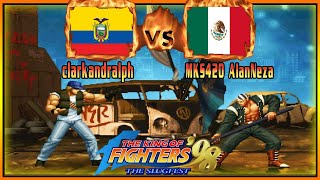 King of Fighters 98 - clarkandralph (ECU) VS (MEX) MKS420 AlanNeza [Fightcade] [FT5] 더 킹 오브 파이터즈 '98
