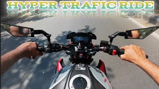 Hero Xtreme 125R Hyper Trafic Ride With New Aero Dyamic Mirror  2.0 😊