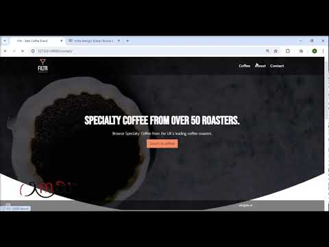 Coffee Web Application