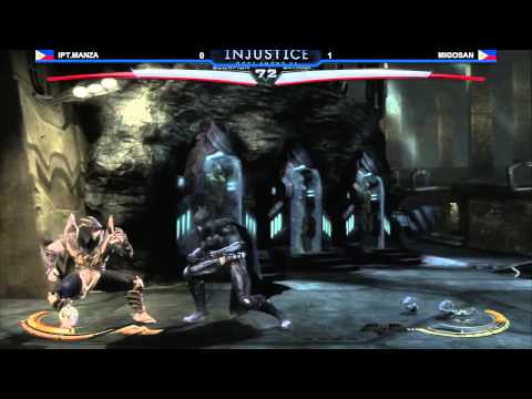 IPT.Manza (Scorpion) vs IFTP.Migosan (Batman) Injustice Round Robin at Imperium (08/16/2014)