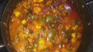 Vegetable mix curry || tasty and easy || mahima's ideas ||