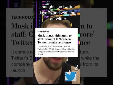 Twitter layoffs 🐦#programming #coding #webdev #software #frontend #backend #amazon #aws #twitter
