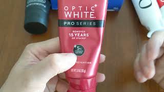 Colgate Optic White Pro Series Dentist Review
