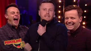 WAIT FOR IT! STAND UP COMEDIAN JOSH BAULF Funny Audition On Britain's Got Talent 2020