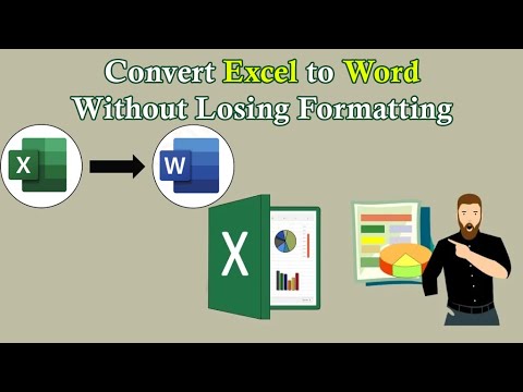 How to Convert Excel to Word Without Losing Formatting? - (No Software Needed) | Excel Tech & Tricks