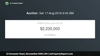 52 Kempster Road, Merewether NSW 2291 | AuPropertyReport.Com