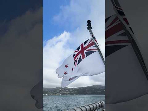 HMNZS Canterbury departs Wellington | Royal New Zealand Navy