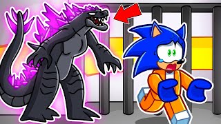 Escape GODZILLA PRISON RUN In Roblox!