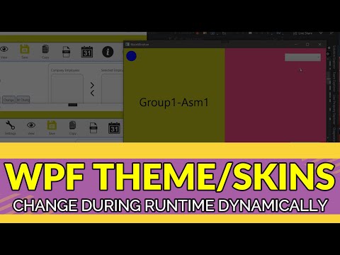 WPF Change theme and skins during run time dynamically