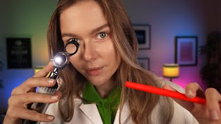 ASMR Annual General Check Up ~ Soft Spoken Medical RP (Eye Exam, Ear Exam, Cranial Nerves, ENT)