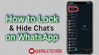 How to Lock & Hide Chat's on WhatsApp ( #update #whatsapp #whatsappupdate )